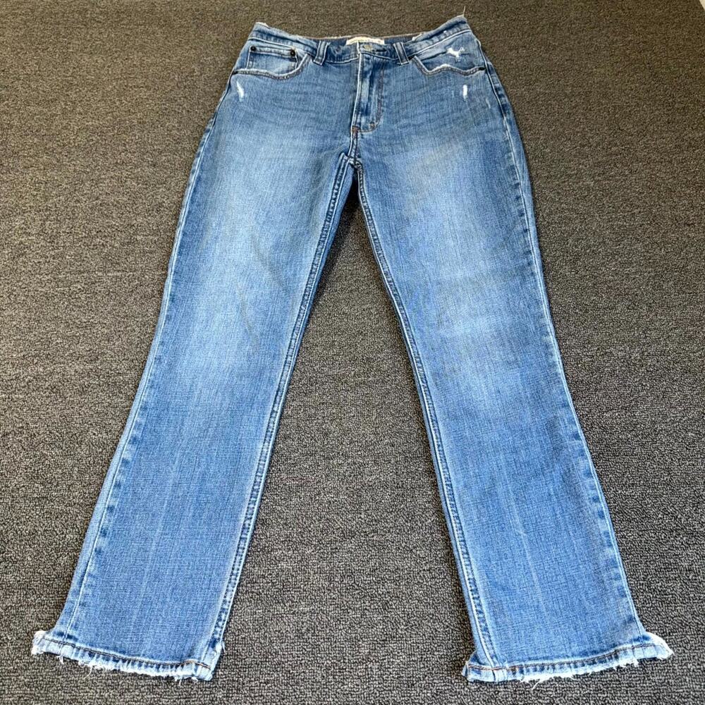 Abercrombie & Fitch The Skinny High Rise Jeans Womens 26 / 2R Blue Denim Pockets